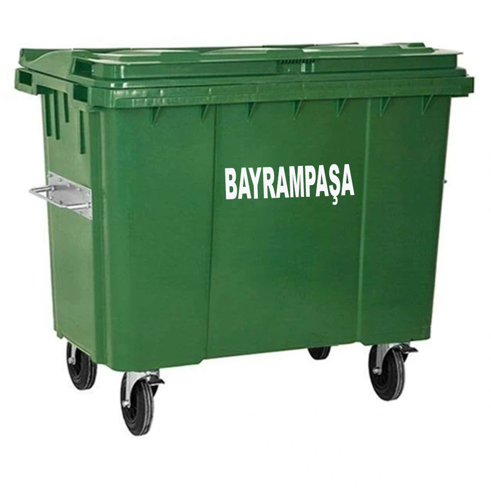 Bayrampaşa 770 Litre Plastik Çöp Konteyneri
