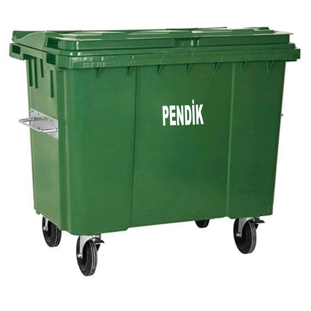 Pendik 770 Litre Plastik Çöp Konteyneri