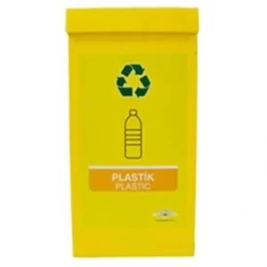 Sarı Geri Dönüşüm Kutusu